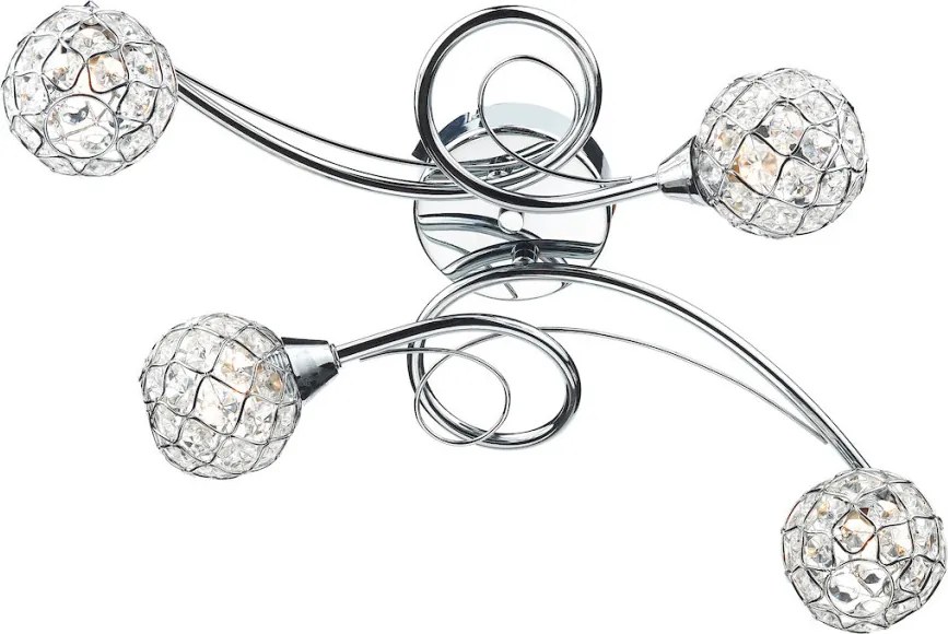 Dar Lighting CIRCA CIR0450 Plafonlámpa 4x40W/G9 IP20