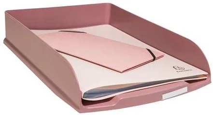 Irattálca, műanyag, EXACOMPTA COMBO Styli Skandi, rózsaszín (EX11138D)