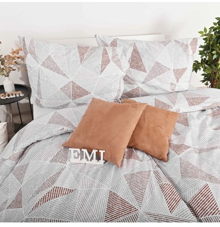 EMI Megan pamut ágyneműhuzat, A standard egyszemélyes ágy szett tartalma: 1x 140x200 + 1x 70x90