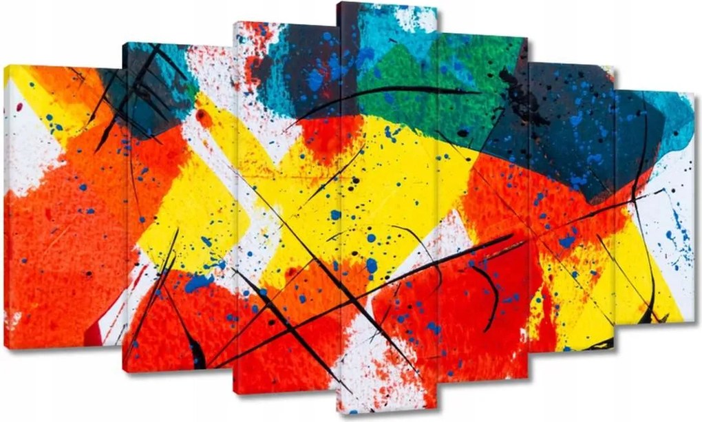 Festmények 140x80 Absztrakt Kutyák