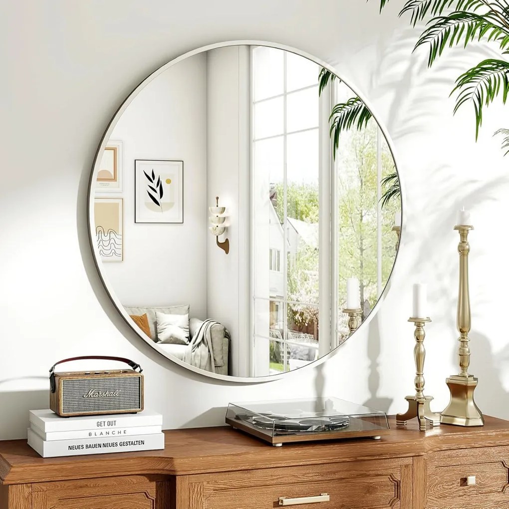 Fürdőszobai tükör 60x80 cm fehér FUR-1714-2