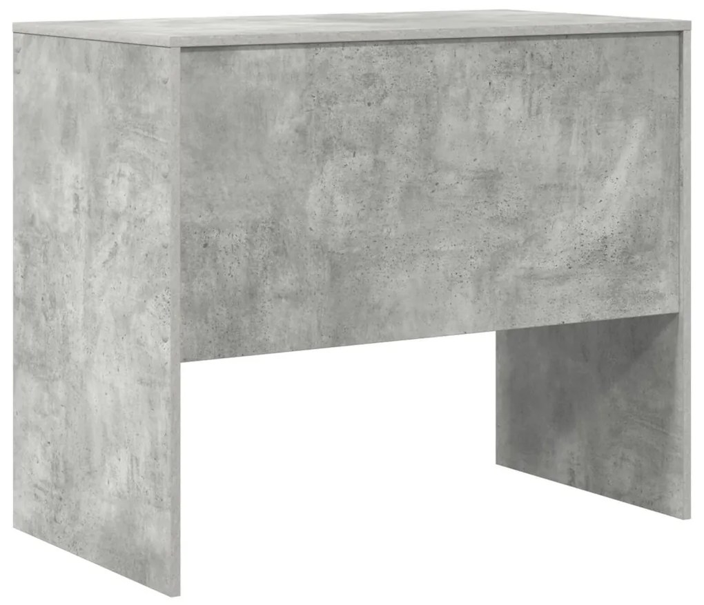 Számítógépes asztal Beton szürke MDF lap 90 x 50 x 76 cm
