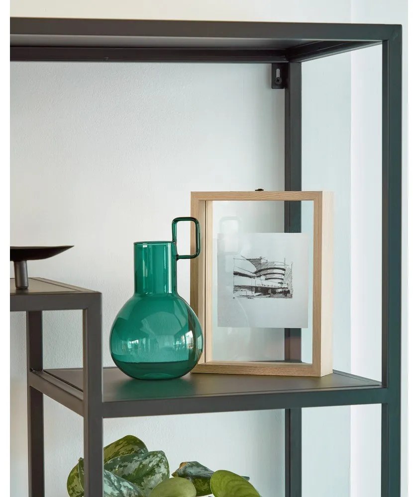 Shantay fekete fém könyvespolc - Kave Home