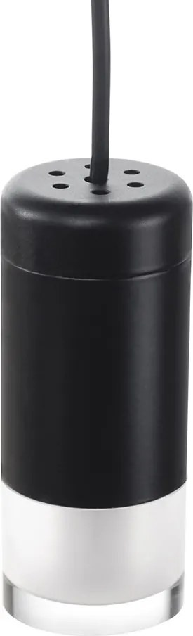 KING HOME 91909 FLUSSO Modern Led Függesztett Lámpa Fekete G9 IP20