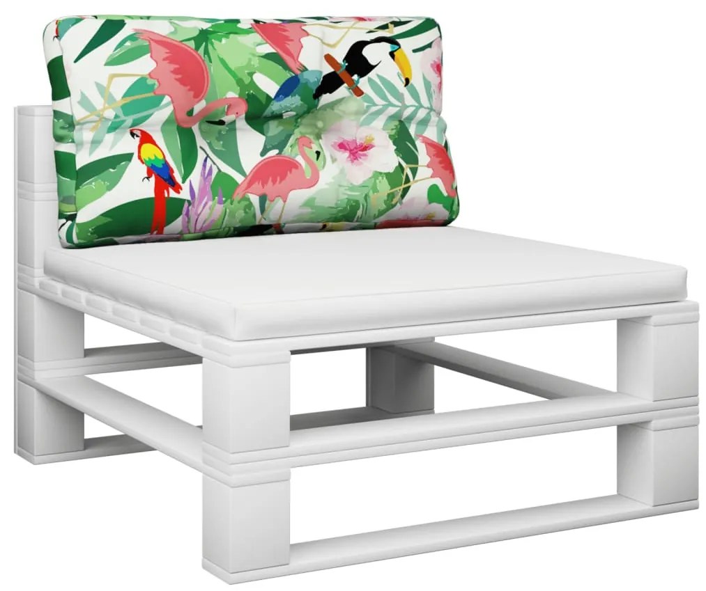 többszínű szövet raklappárna 80x40x12 cm