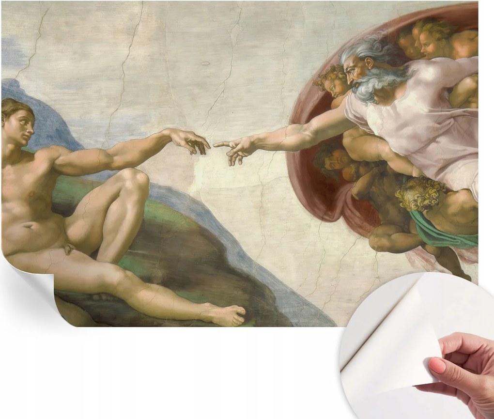 Öntapadós Stílusos Dekoratív Fotótapéta Spirituális kapcsolat 152x104 cm