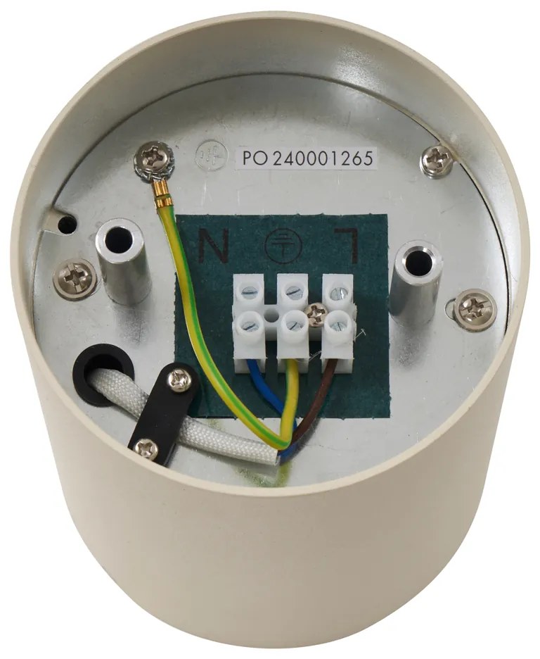 Modern felületre szerelhető spotlámpa bézs GU10 50mm forgatható és dönthető - Rondoo Up