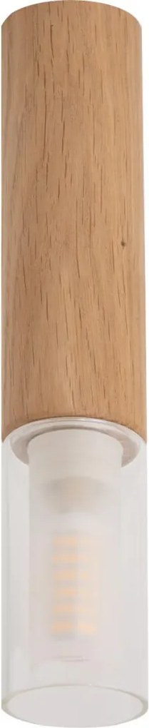 ZUMA LINE 3210103 MADERA Hengeres Mennyezeti Lámpa Faipari G9 IP20
