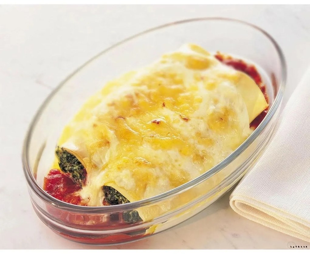 Pyrex üveg sütőedény ovális 2,2 l, 30 x 21 x 6 cm,30 x 21 x 6 cm