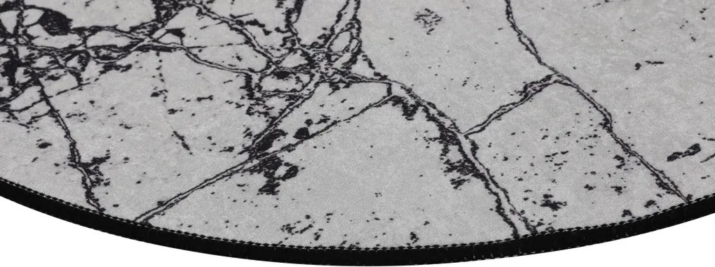Marble fehér fürdőszobai szőnyeg 100 cm
