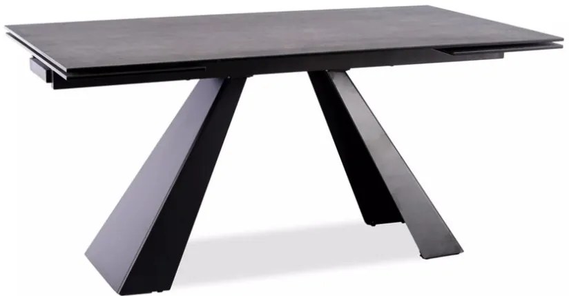 Salvadore bővíthető étkezőasztal márványhatású asztallappal 160-240cm
