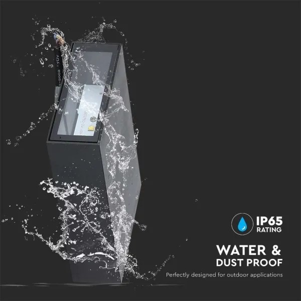 LED Kültéri fali lámpa LED/4W/230V 3000K IP65 fekete