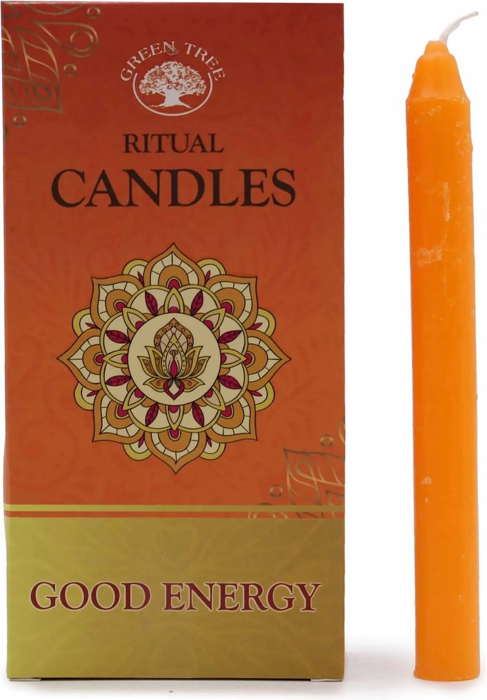 10 db rituális gyertya Jó energia