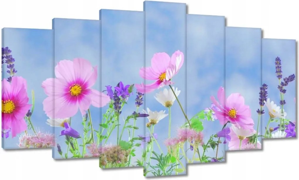 Vászonkép 140x80 Finom virágok