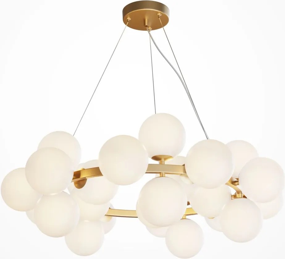 Maytoni modern függeszték dallas matt fehér arany mymod545pl-25bs