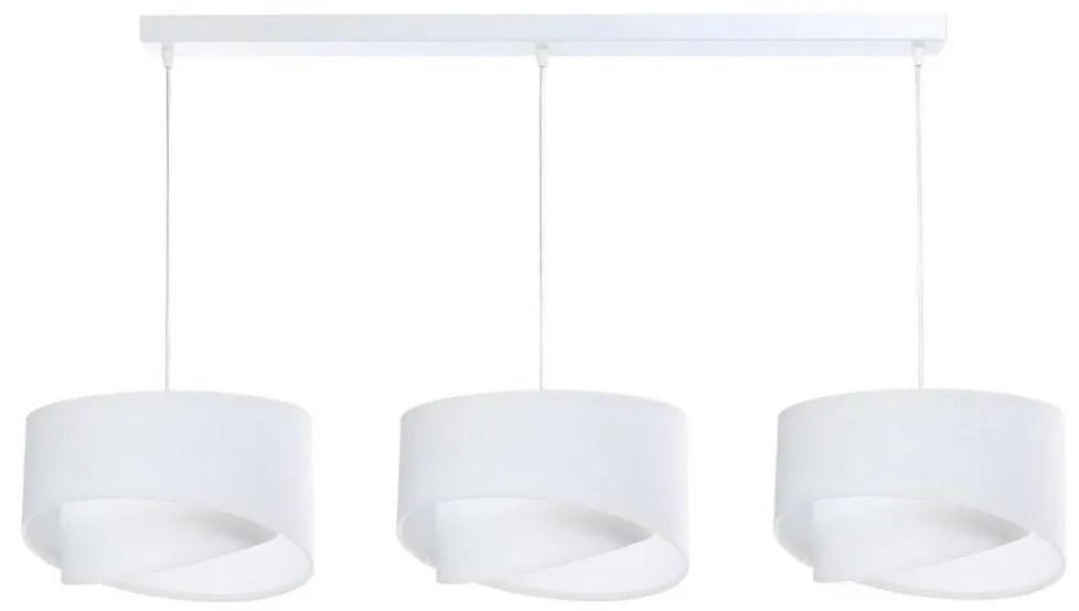 BPS Koncept Csillár zsinóron GALAXY 3xE27/60W/230V fehér BS0380