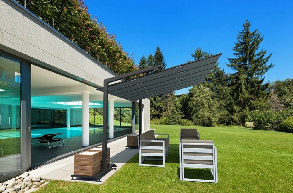 Cosmos oldalkaros napernyő 300 x 480 cm