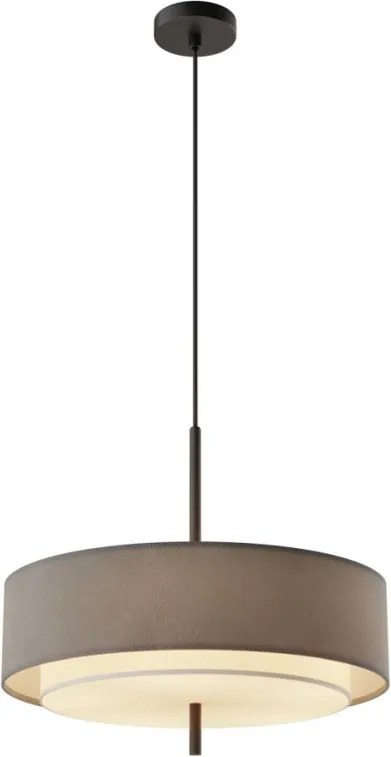 MAYTONI MOD613PL-05GR BERGAMO Ernyős Függesztett Lámpa Fekete, Szürke E27 IP20