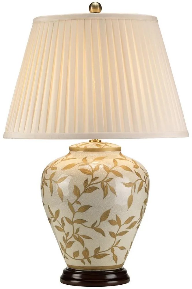 Elstead - Asztali lámpa LEAVES 1xE27/60W/230V