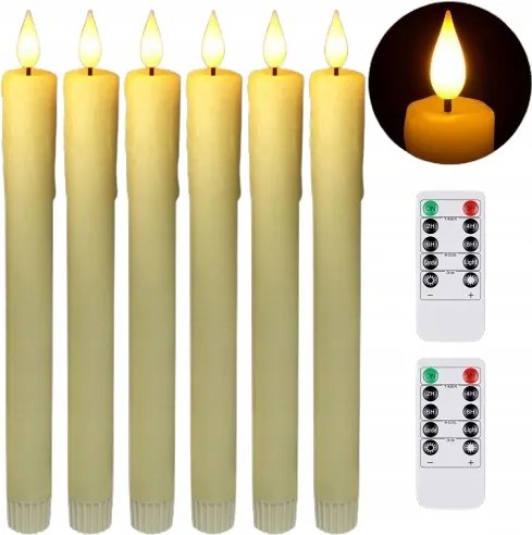 Pchero Led gyertya 6 db