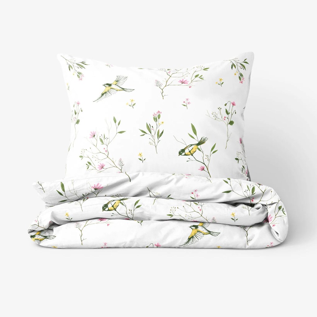 Goldea pamut ágyneműhuzat - élet a természetben 150 x 200 és 50 x 60 cm