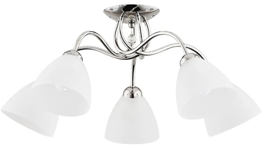 Felületre szerelhető csillár AMARILLO 5xE27/15W/230V króm