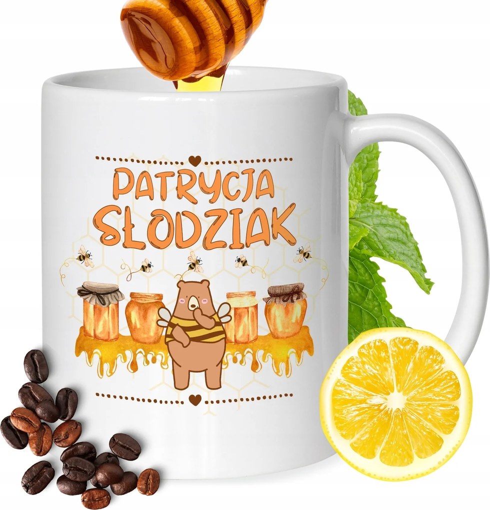 Bögre Patrícia Barátnőknek Ajándék Nyomtatott Fehér 330ml