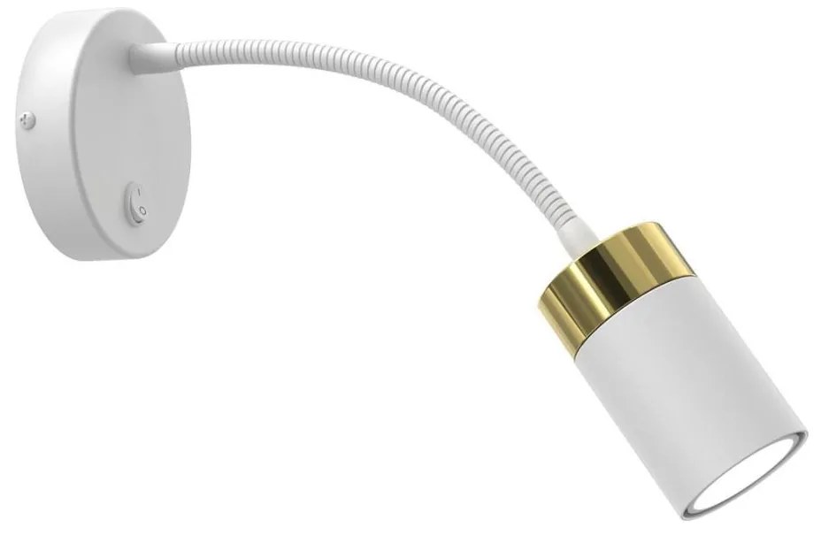 Rugalmas lámpa JOKER 1xGU10/8W/230V fehér/arany