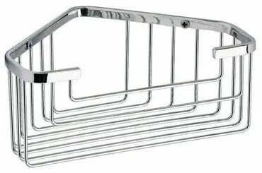 GEDY 2483 Smart sarok polc zuhanyzóba, 20 x 8 x15,1 cm, ezüst