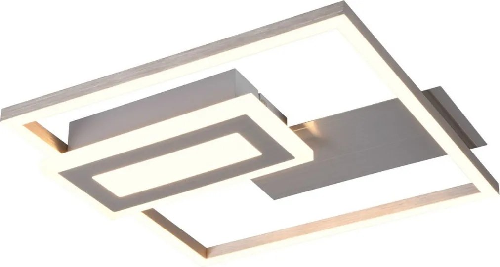 TRIO R67862107 SPIRO Modern LED Mennyezeti Lámpa Ezüst LED IP20