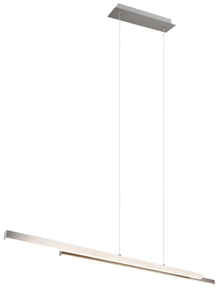 Ezüstszínű LED függőlámpa Odio – Reality