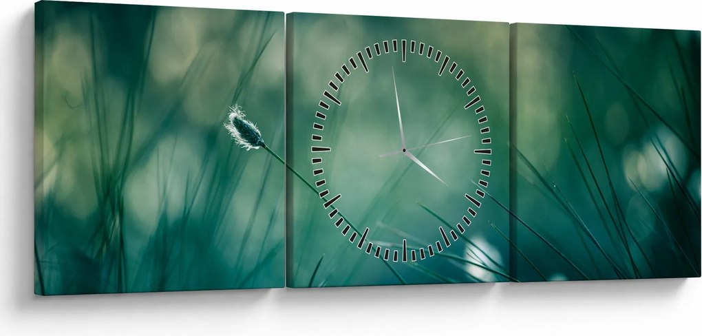 Kép - A fű részlete (órával) (90x30 cm)