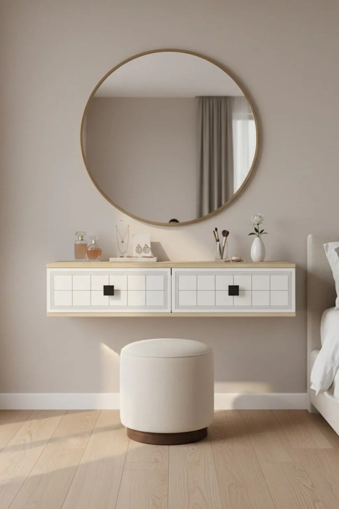 Yuka 120 - Sapphire Oak, White
