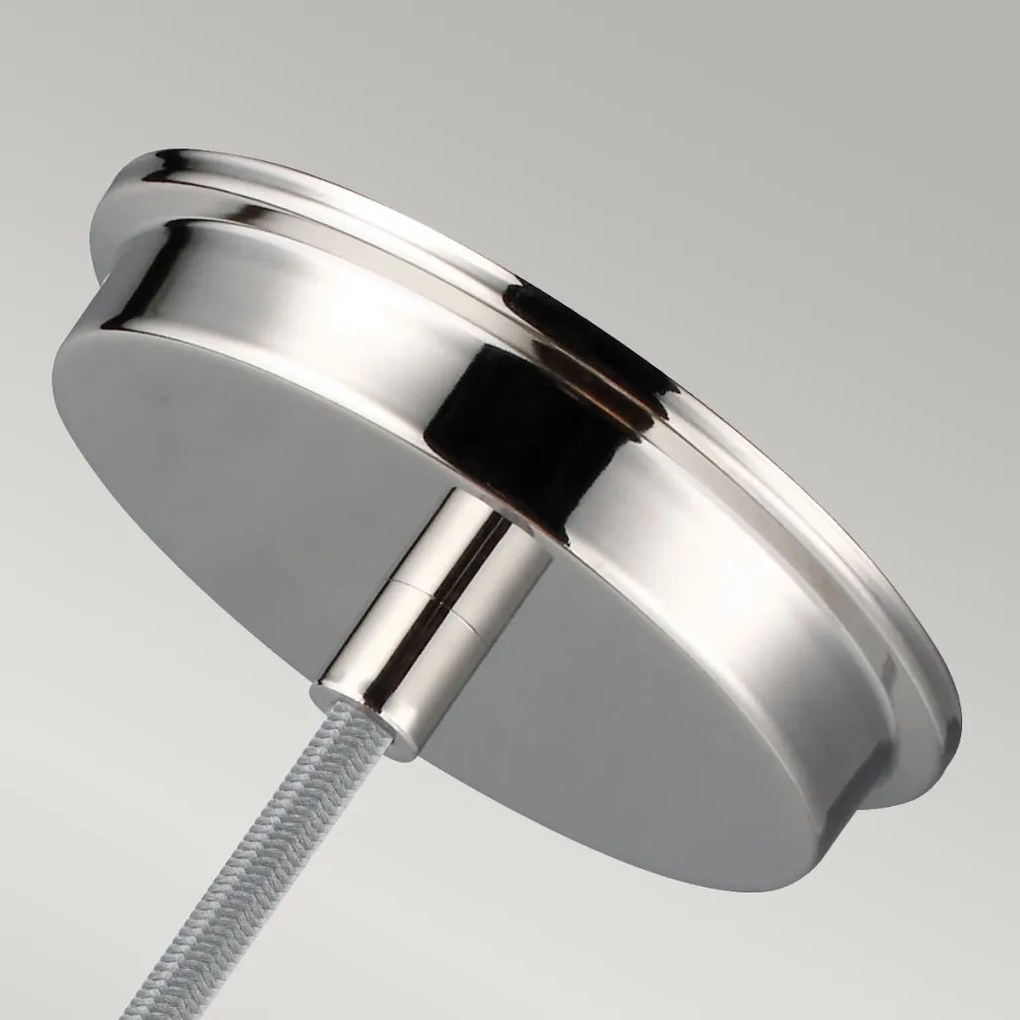 ELSTEAD FE-BASKIN-P-B-PN BASKIN Modern Függesztett Lámpa Nikkel E27 IP20