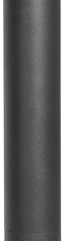 Modern kültéri oszloplámpa fekete 60 cm IP44 állítható - Ciara