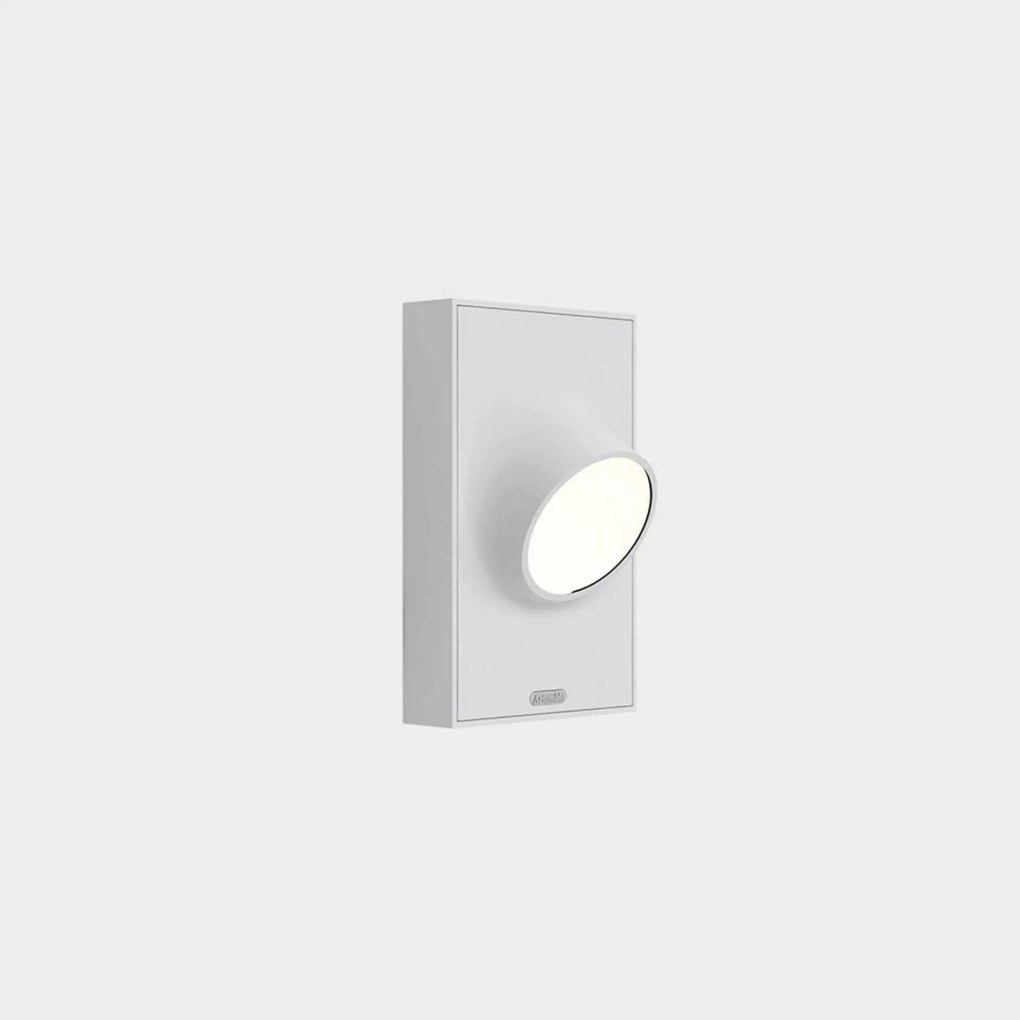 Artemide Ciclope Led fali lámpa szürke/fehér IP65 6.5W 3000K