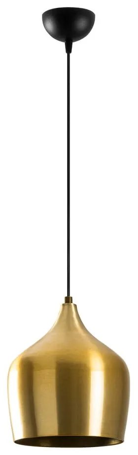 Aranyszínű függőlámpa fém búrával ø 22 cm Dodo – Opviq lights