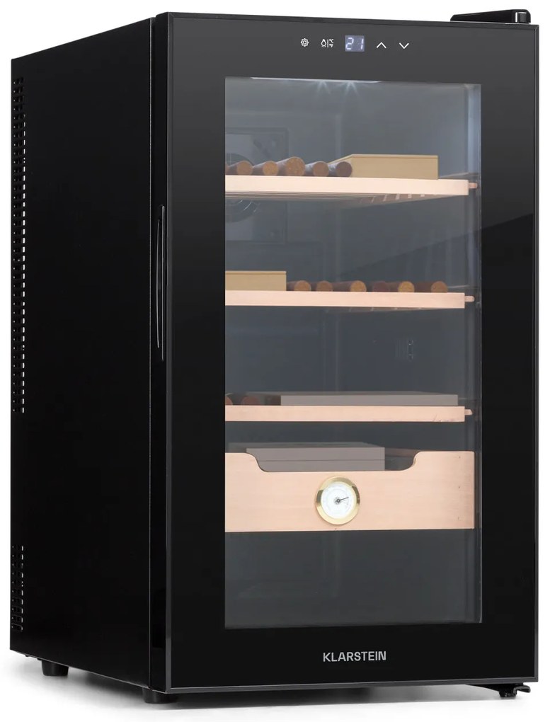 Klarstein El Presidente 48, humidor, 48 liter, 2 fiók, 1 cédrusfa rekesz