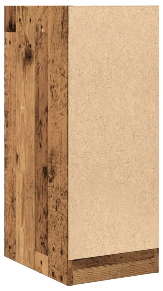 antik fa színű szerelt fa patikaszekrény 30 x 41 x 77,5 cm