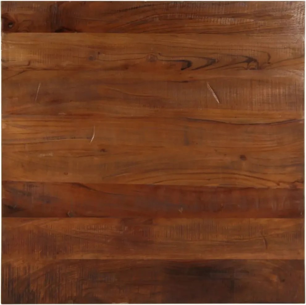 vidaXL tömör újrahasznosított fa négyzet alakú asztallap 70x70x2,5 cm