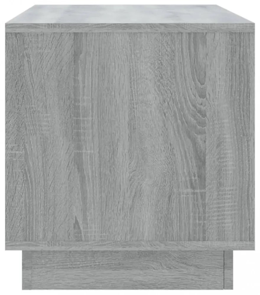 szürke sonoma színű szerelt fa TV-szekrény 102x41x44 cm