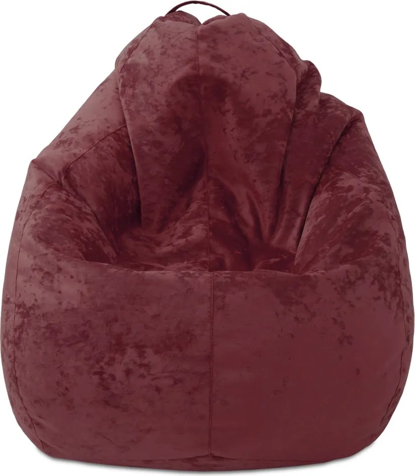 Mara babzsákfotel - E42 szövet - bordó - 200 liter R