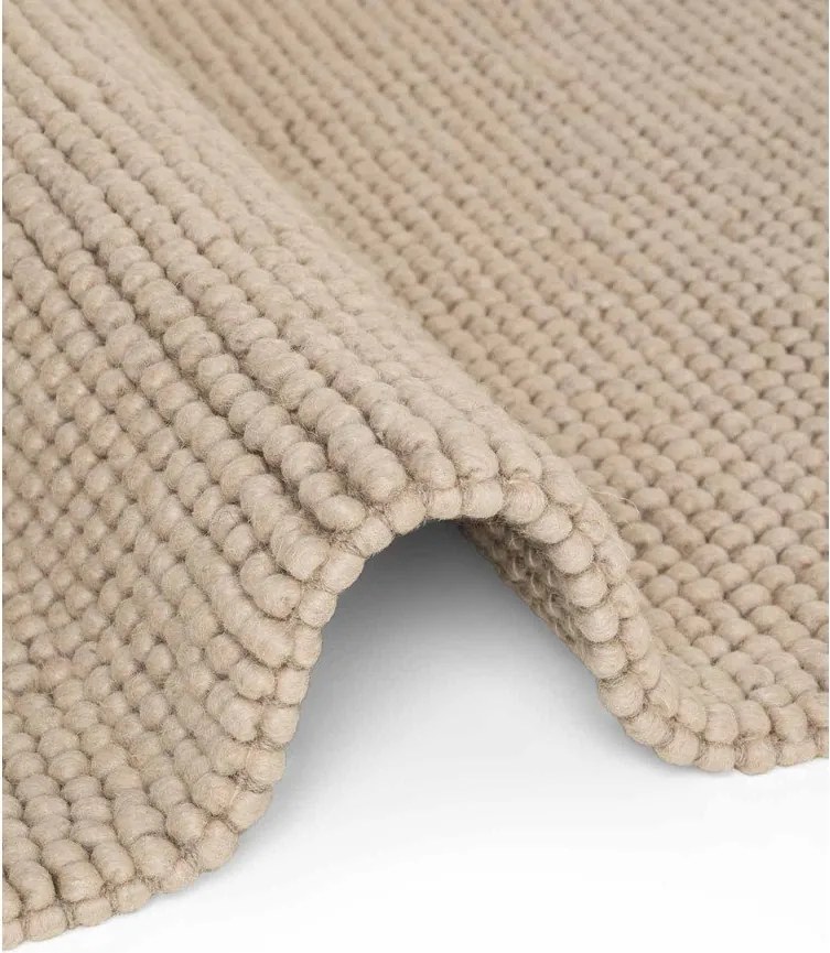 Bézs kézi szövésű gyapjú szőnyeg 160x230 cm Richmond Diana – Ted Baker