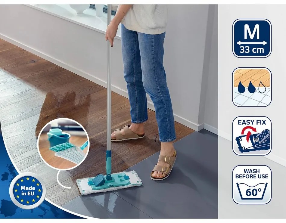 Leifheit Mop PowerClean M mikro duo