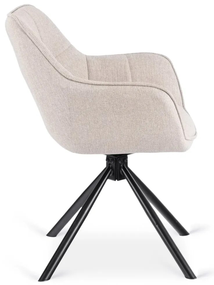 Bézs Forgószék PEONY 2