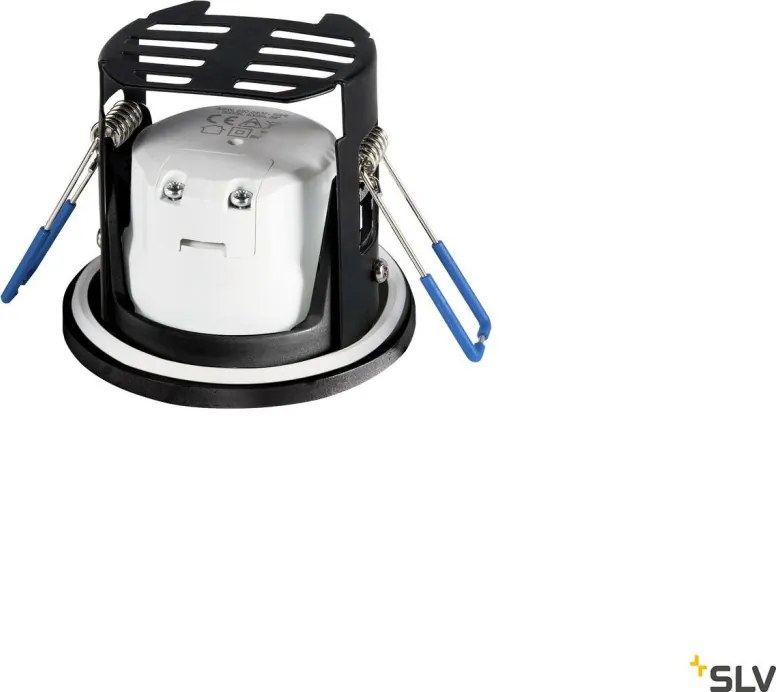 SLV 1001015 KAMUELA Kültéri Mennyezetbe Építhető Lámpa Fekete LED IP65