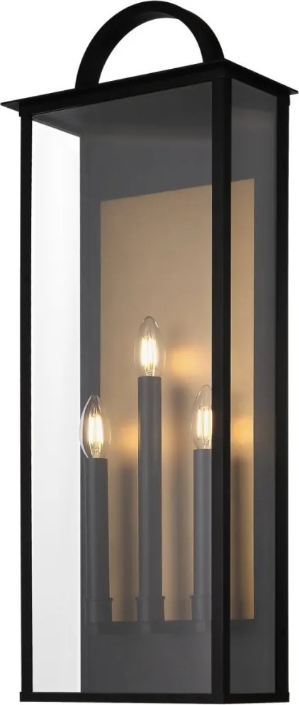 Cosmolight MALIBU W03555BK Fali lámpa 3x25W/E14 IP23