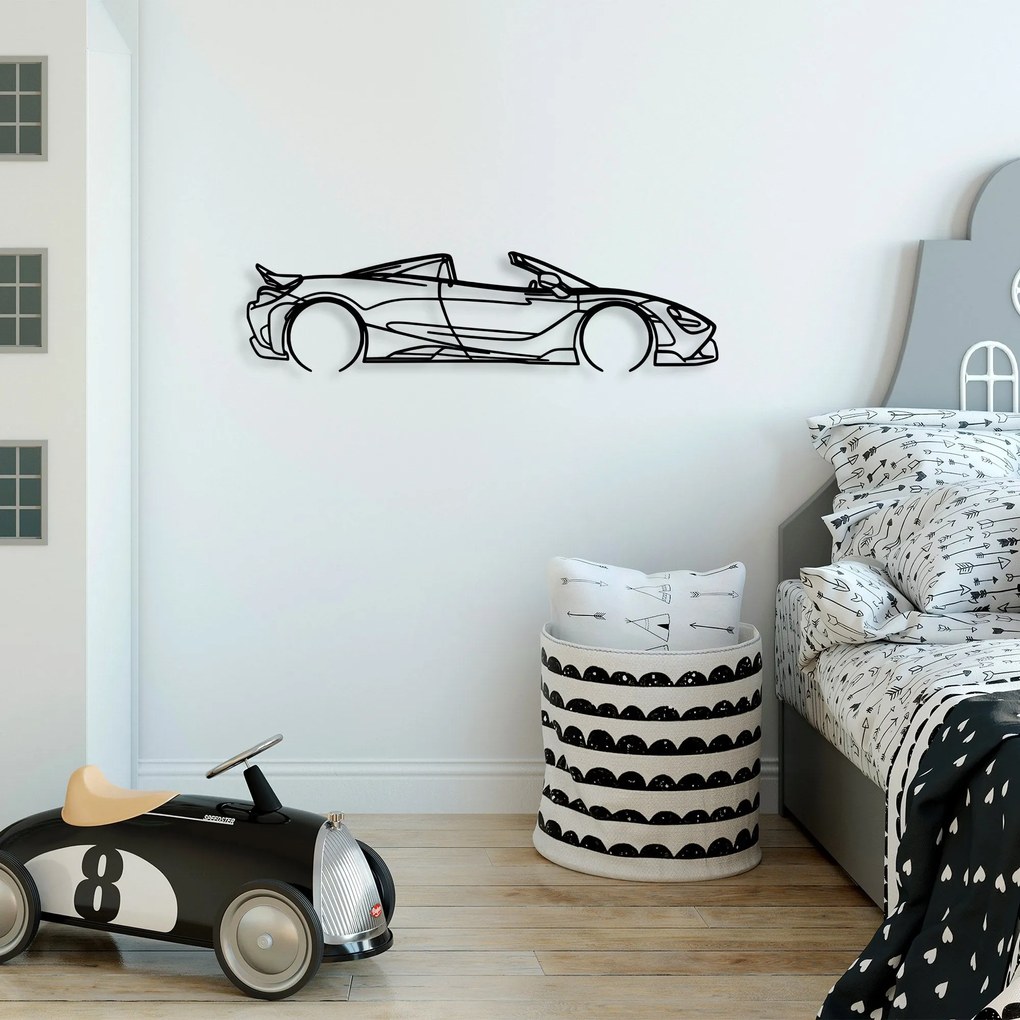Fém fali dekoráció, McLaren 720S Silhouette