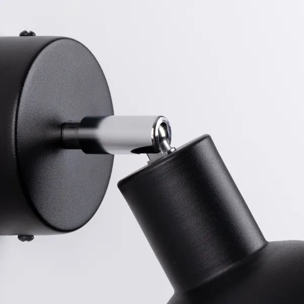 Sollux SL.1316 - Fali spotlámpa ELBA 1xE27/15W/230V fekete