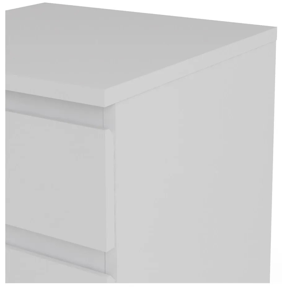 Fehér magas komód 40x107 cm Nova – Tvilum